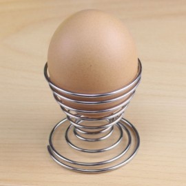 DIHE Barbecue Spiral Egg Rack Egg Carton Spring Shelf Originality