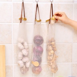 DIHE Food Storage Bag Reticular Portable Kitchen Supplies