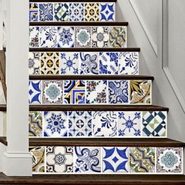 DIY Tile Decals Stair Stickers